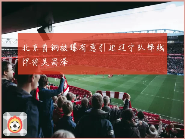 北京首钢被曝有意引进辽宁队锋线悍将吴昌泽
